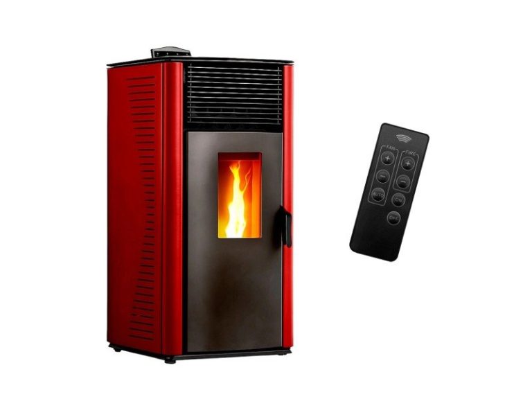 Sannover Pelletofen Anita 15 kW Bordeaux