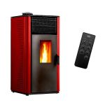 Sannover Pelletofen Anita 12 kW Bordeaux