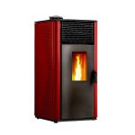 Sannover Pelletofen Anita 15 kW Bordeaux