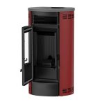 Sannover Luft-Pelletofen Flavia 15 kW Bordeaux