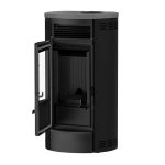 Sannover Luft-Pelletofen Flavia 9,5 kW Schwarz