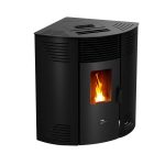Sannover Eck-Pelletofen Iseos 12,2 kW Schwarz