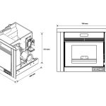 Sannover Pellet-Einsatz Idelya 9 kW