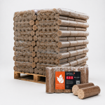 Heizfuxx Nestro XL Red Holzbriketts Hartholz 10kg x 96 Gebinde 960kg Palette