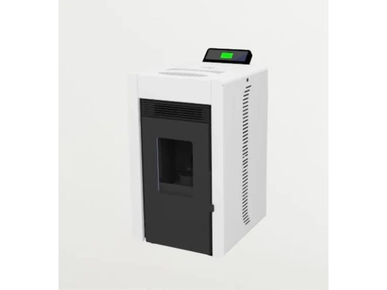 SCHENGER Pelletofen HLP3402 Weiß A++ 5,5kW Vollautomatisch+WIFI+Eco Modus