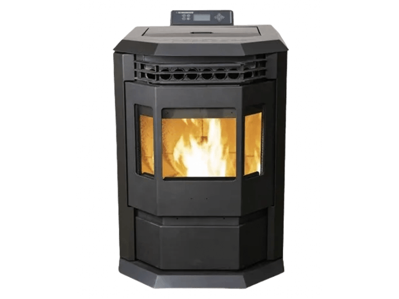 SCHENGER Pelletofen HLP3602 Schwarz 9,3kW A++ Vollautomatisch WIFI+ECO+TIMER