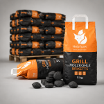 Heizfuxx Grillbriketts 5kg x 60 Sack 300kg 60er Palette