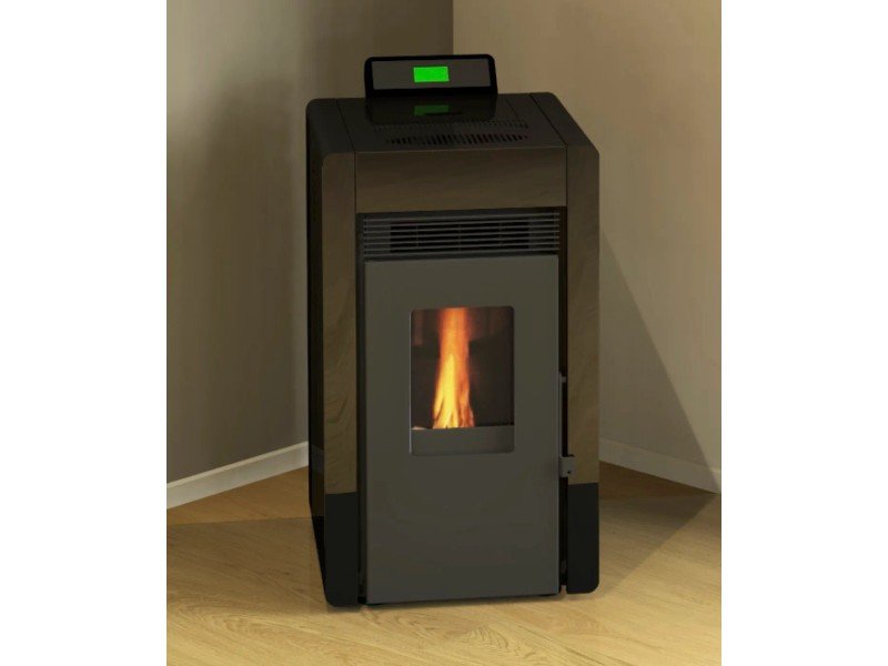SCHENGER Pelletofen HLP3402 Schwarz A++ 5,5kW Vollautomatisch+WIFI+Eco Modus