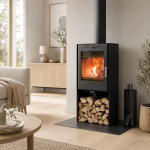 Aduro 19 Kaminofen Stahl Schwarz 5 kW mit Automatik