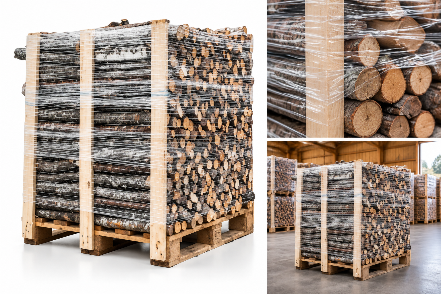 Kleine Holzscheite aus Eiche – 50 cm – leicht anzündbar – ideal zum Kochen und für Pizzaöfen