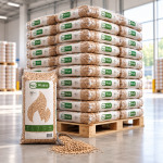 American Premium Holzpellets – 65 × 15 kg Palette – 100 % Nadelholz, ENplus A1