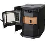 SCHENGER Pelletofen HLP3602 Schwarz 9,3kW A++ Vollautomatisch WIFI+ECO+TIMER