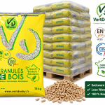 VERTDESHY Holzpellets – Sack oder lose Ware – 100 % Nadelholz, ENplus A1 & DINplus