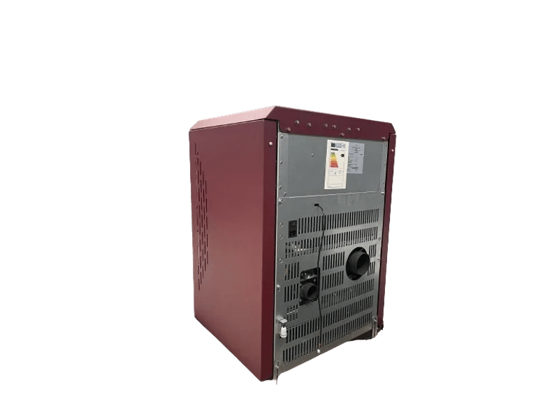 SCHENGER Pelletofen HLP3602 Rot 9,3kW A++ Vollautomatisch WIFI+ECO+TIMER