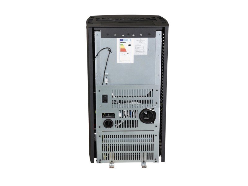 SCHENGER Pelletofen HP51 Schwarz 8,8 kW A+ Vollautomatisch WIFI+ECO+TIMER