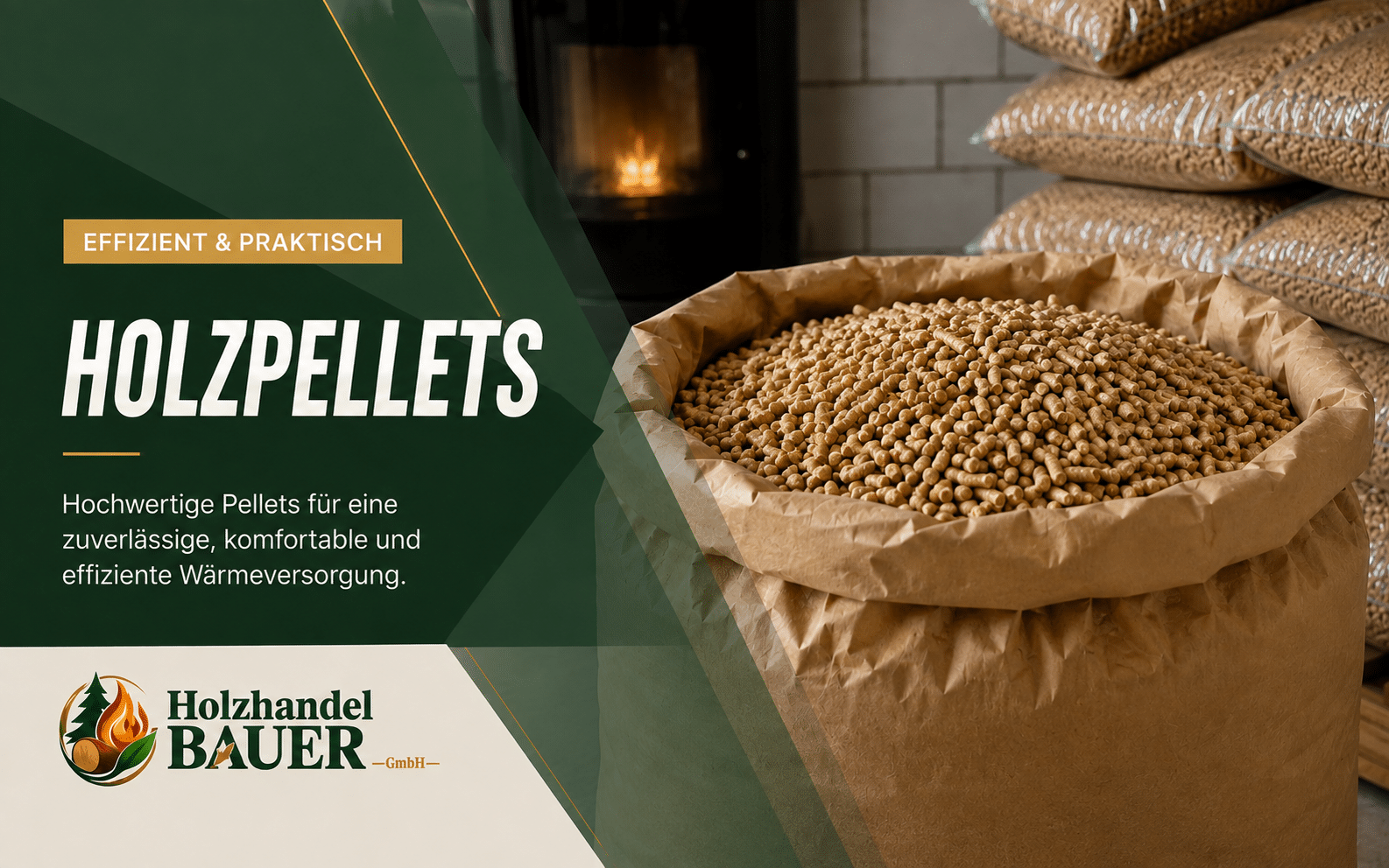 Holzpellets bei Holzhandel Bauer GmbH