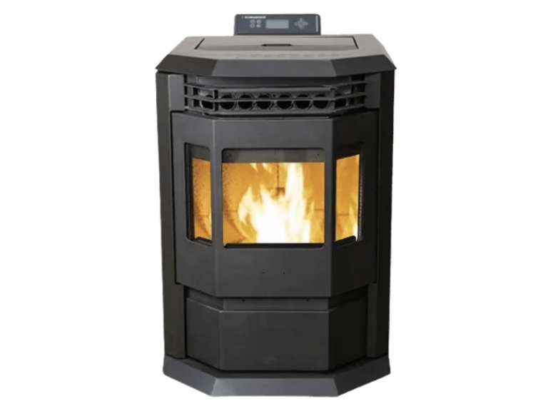 SCHENGER Pelletofen HLP3602 Schwarz 9,3kW A++ Vollautomatisch WIFI+ECO+TIMER