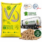 VERTDESHY Holzpellets – Sack oder lose Ware – 100 % Nadelholz, ENplus A1 & DINplus