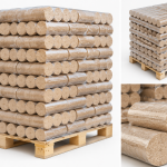 BIOENERGIE Holzbriketts – Palette 5 × 96 Briketts – hohe Heizleistung