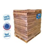 Woodstock Holzbriketts – 2 Paletten – je 104 Pakete mit 5 Briketts – gebrauchsfertig