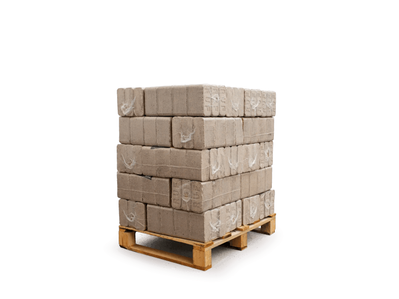 Heizfuxx RUF Original Red Holzbriketts Hartholz 10kg x 30 Gebinde 300kg Palette