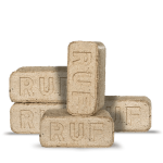 Heizfuxx RUF Original Blue Holzbriketts Nadelholz 10kg x 96 Gebinde 960kg Palette