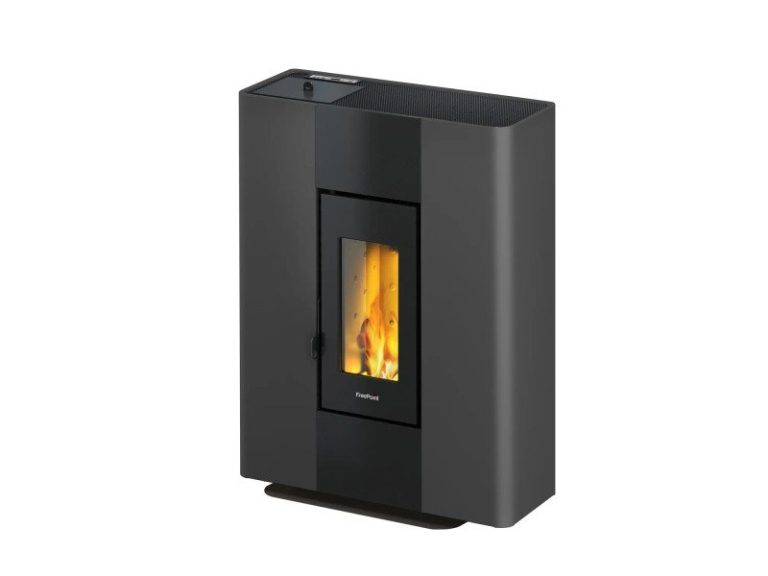 Freepoint Pelletofen Roxy Stahl Anthrazit 7 kW