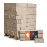 Heizfuxx RUF Original Red Holzbriketts Hartholz 10kg x 96 Gebinde 960kg Palette