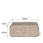 Heizfuxx RUF Original Red Holzbriketts Hartholz 10kg x 96 Gebinde 960kg Palette