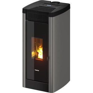 Freepoint Pelletofen STEE Stahl Titan 8,5 kW mit Automatik