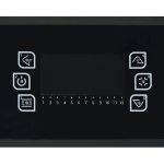 Justus Pelletofen Sia Stahl Schwarz-Weiß 8 kW mit Automatik