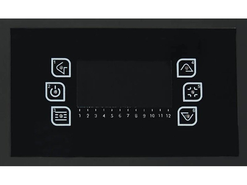 Justus Pelletofen Sia Stahl Schwarz-Weiß 8 kW mit Automatik