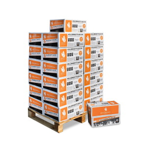 Heizfuxx Nestro M Holzbriketts Hartholz im Karton 12kg x 25 Karton 300kg Palette
