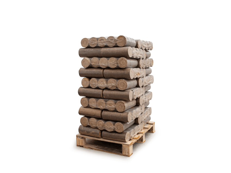 Heizfuxx Nestro XL Red Holzbriketts Hartholz 10kg x 30 Gebinde 300kg Palette
