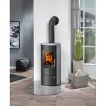 Justus Dauerbrand Kaminofen Austin 5 Speckstein-Verkleidung Schwarz 5 kW