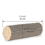 Heizfuxx Nestro M Holzbriketts Hartholz im Karton 12kg x 81 Karton 972kg Palette