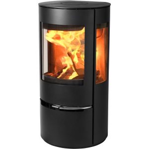 Aduro 17 Kaminofen Stahl Schwarz 7 kW mit Automatik