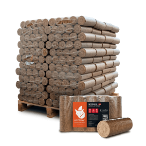 Heizfuxx Nestro XL Red Holzbriketts Hartholz 10kg x 96 Gebinde 960kg Palette