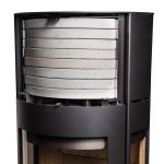 Aduro Kaminofen 9 Stahl-Verkleidung Schwarz 6 kW EEK: A+