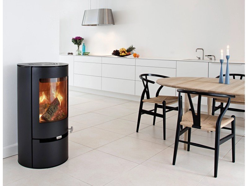 Aduro 9.1 Kaminofen Stahl Schwarz 6 kW mit Automatik