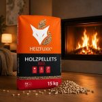 Heizfuxx Red ENplus A1 Holzpellets Hartholz 15kg x 20 Sack 300kg Palette