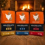 Heizfuxx Holzpellets Blue 15kg x 65 Sack 975kg Palette