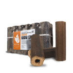Heizfuxx PiniKay Octagon Holzbriketts Hartholz 10kg x 30 Gebinde 300kg Palette