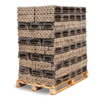 Heizfuxx PiniKay Octagon Holzbriketts Hartholz 10kg x 96 Gebinde 960kg Palette