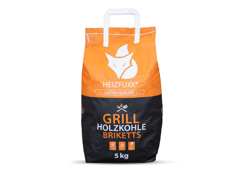 Heizfuxx Grillbriketts 5kg x 60 Sack 300kg 60er Palette