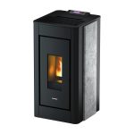 Freepoint Pelletofen Pret Naturstein 8,6 kW mit Automatik