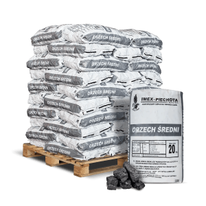 ANMAG Steinkohle 25–60 mm 20kg x 50 Sack 1000kg Palette
