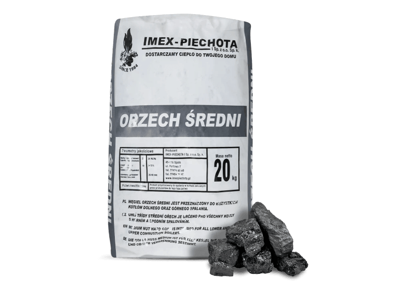 ANMAG Steinkohle 25–60 mm 20kg x 50 Sack 1000kg Palette