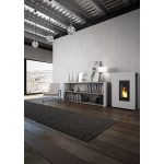 PEGASO Pelletofen Madison Stahl Weiß 5,3 kW mit Automatik