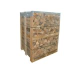 Palette Spezialholz für Grundöfen – 2 Ster – kammergetrocknet – Buche, Hainbuche, Esche & Eiche – 33 cm